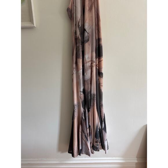 LET ME BE Anthropologie Knit Halter Maxi Dress Size XS - Picture 4 of 8